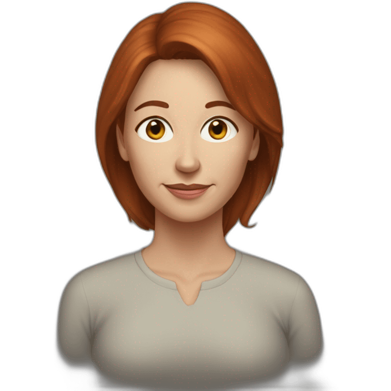 54 yr old female, long auburn hair, 5' 2", 130 pounds emoji