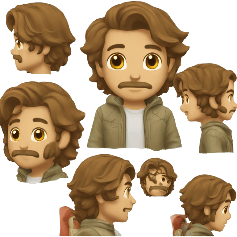 Leon enamorado emoji