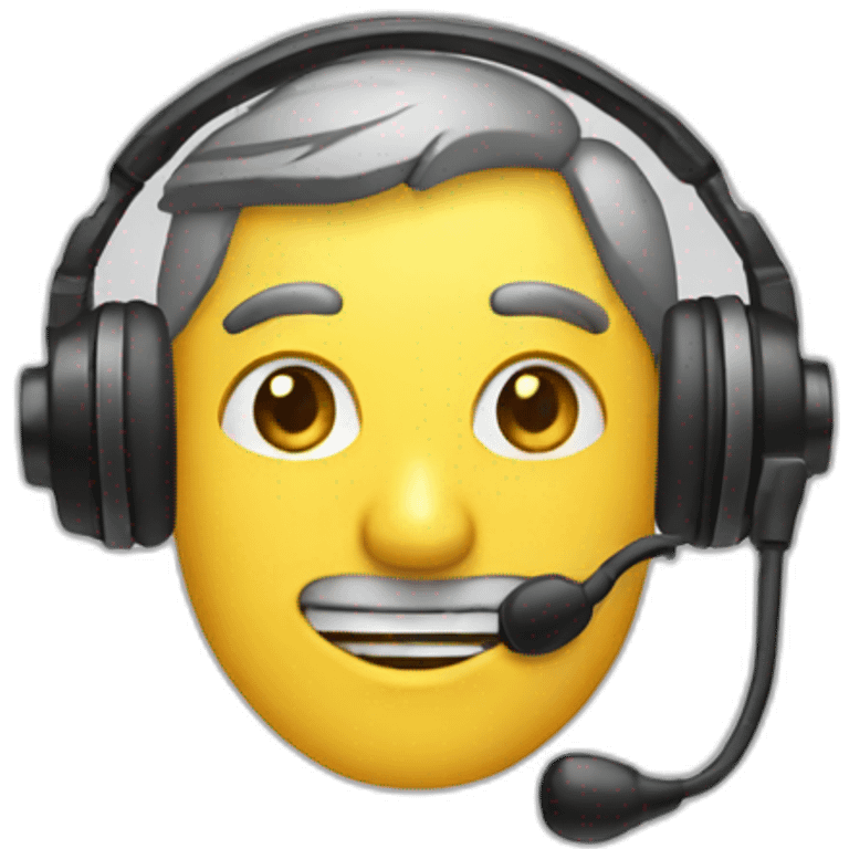 Locutor radio emoji