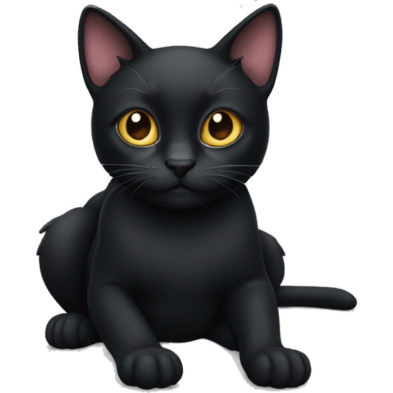 Black cat emoji