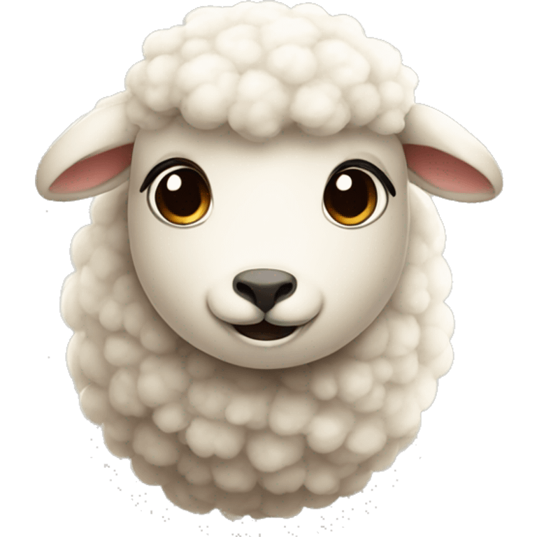 cute sheeps  emoji