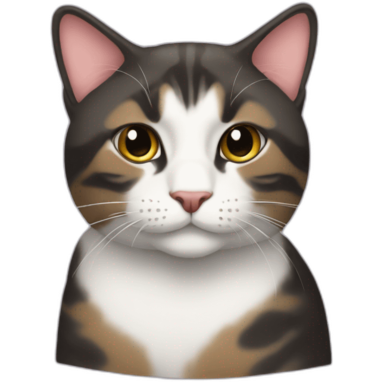 GigaChad Cat emoji