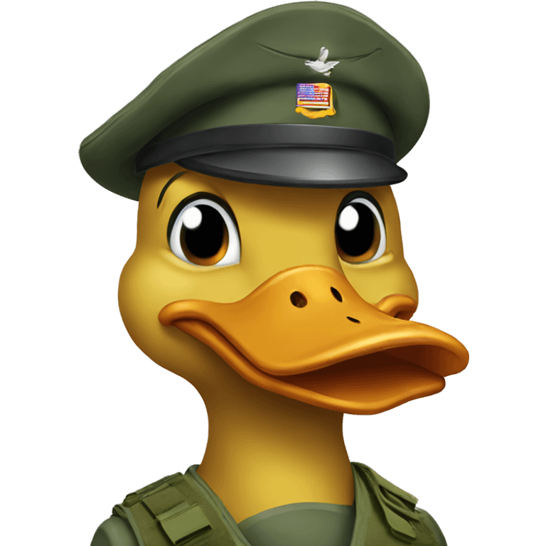 military duck emoji