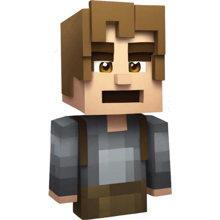 Spreen cubito Minecraft  emoji