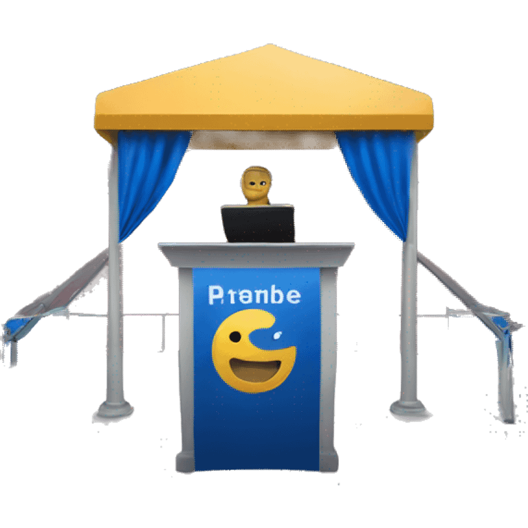 tribune podium emoji