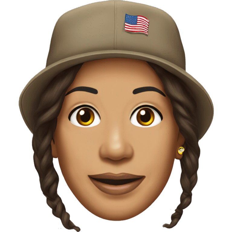 Kamala Harris hat emoji