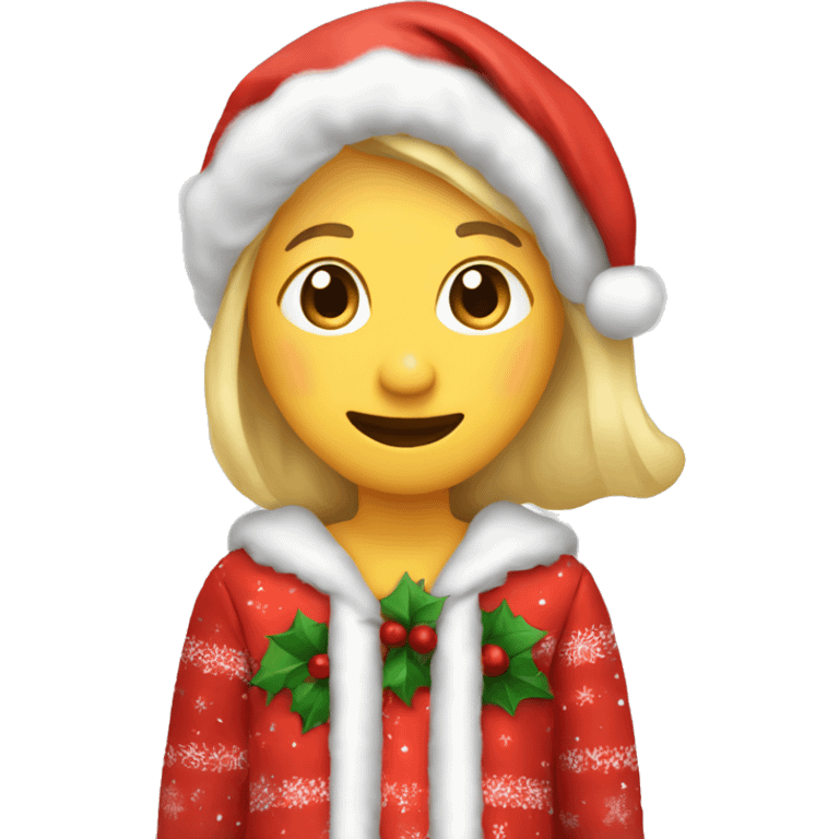 christmas pijamas  emoji