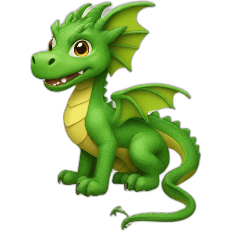 Green Dragon emoji