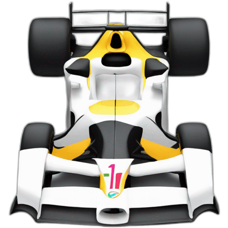 formula 1 car emoji