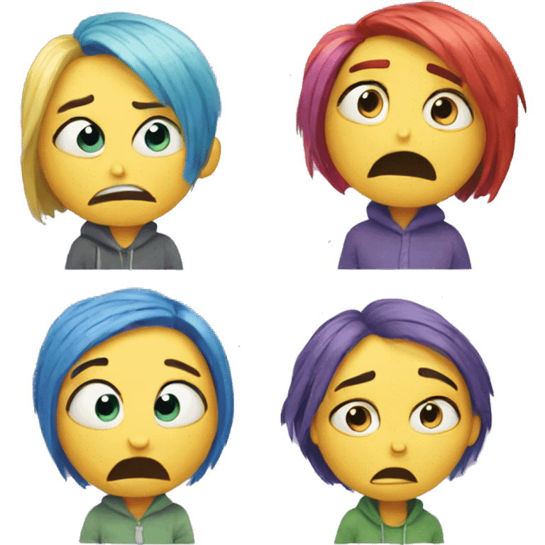 inside out anxiety emoji