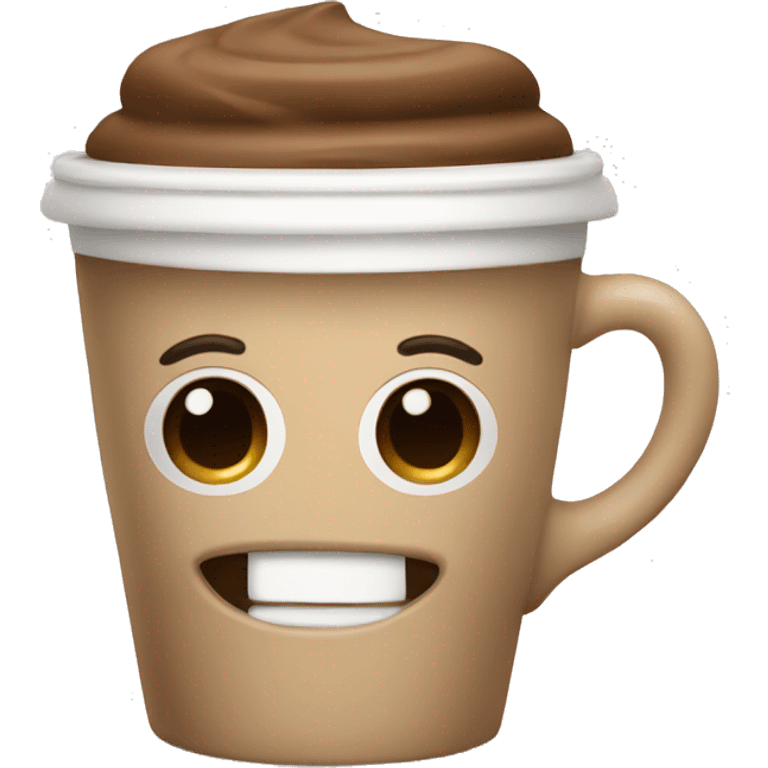  creamy coffee emoji