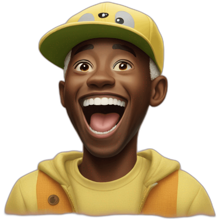 tyler the creator laughing emoji