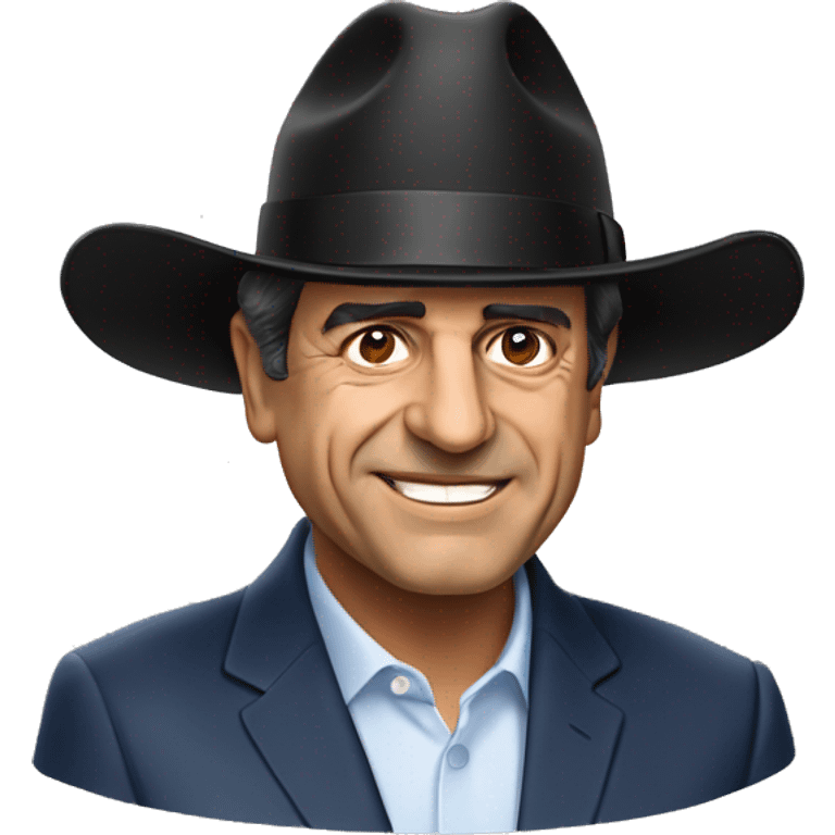 nikos anastasiades with a hat emoji