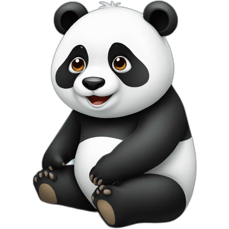 panda-programmer-with-laptop emoji