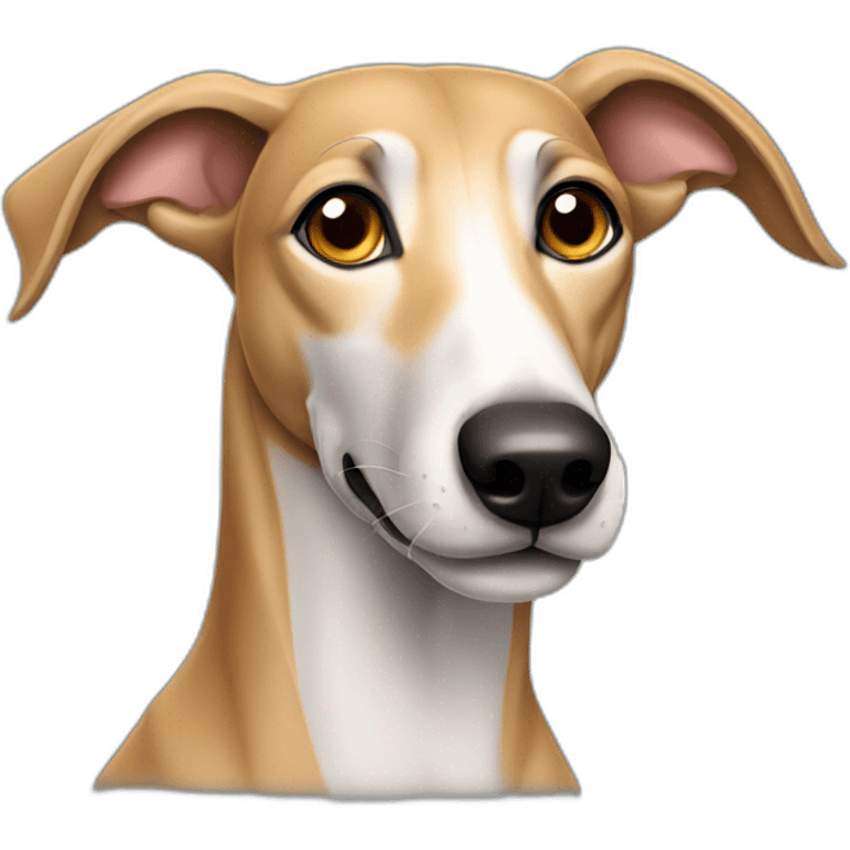 Tan greyhound emoji