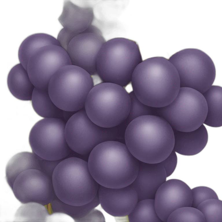 dry grape emoji