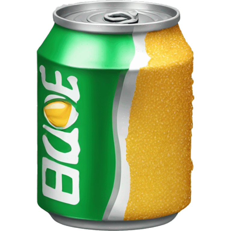 crunched beer can emoji