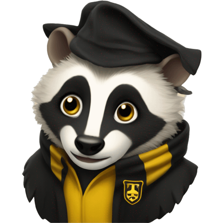 Hufflepuff badger hogwarts emoji