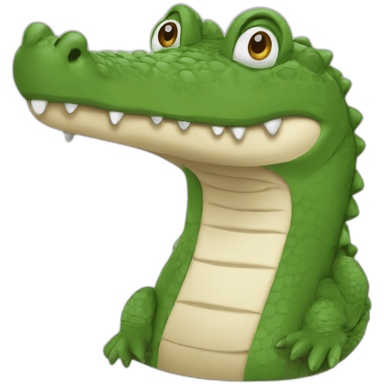 crocodile-wearing-crocs emoji