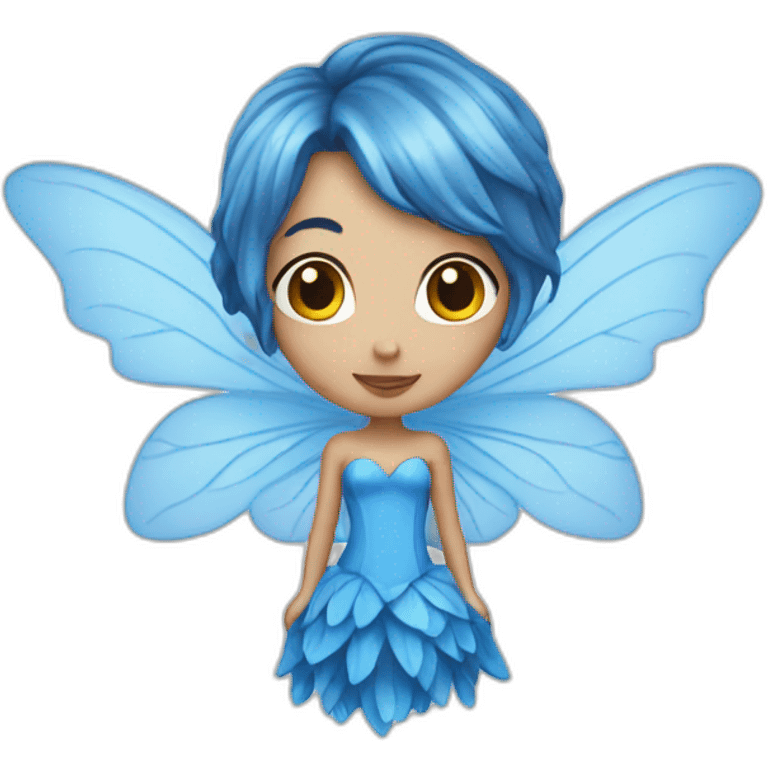 blue fairy emoji