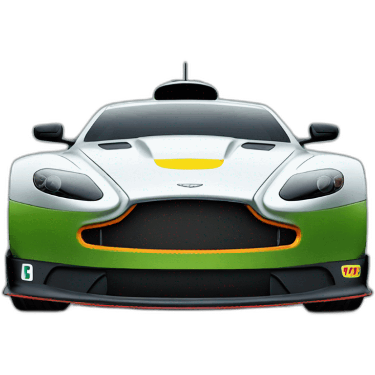 Aston Martin formula 1 car emoji