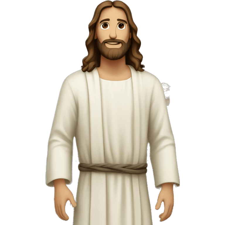 Jesus holding a lotmonkeys  emoji