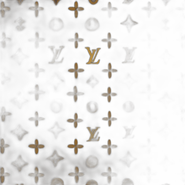 louis vuitton monogram emoji