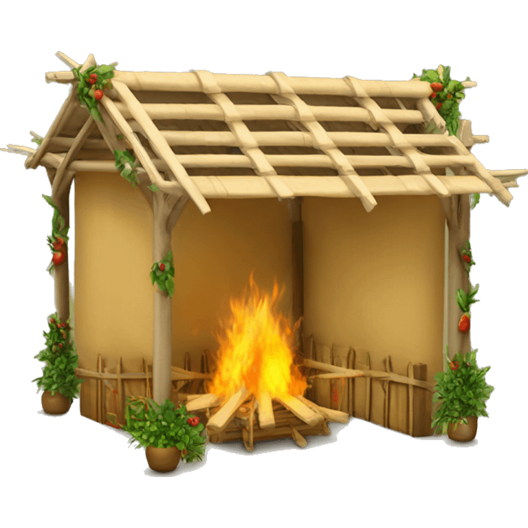 sukkah decorated emoji