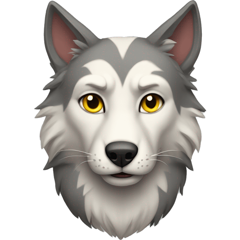 cat wolf emoji