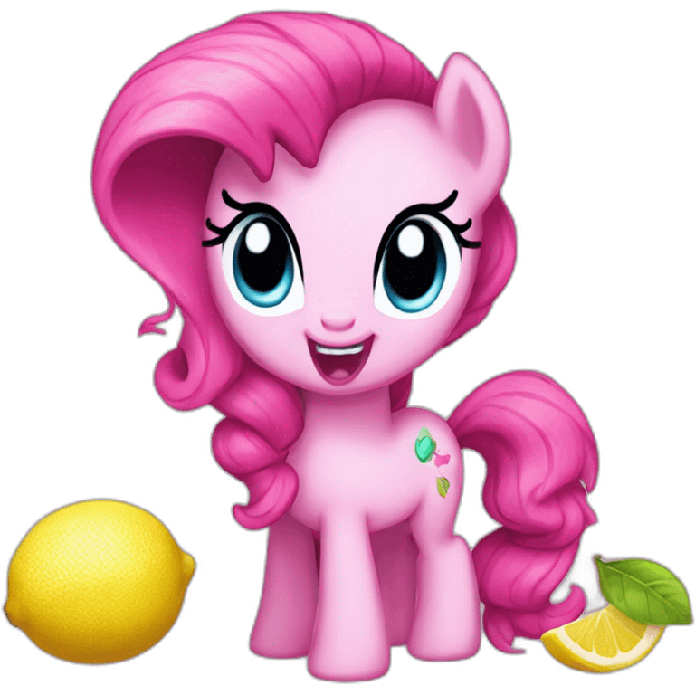 Pinkie Pie lemon demon emoji