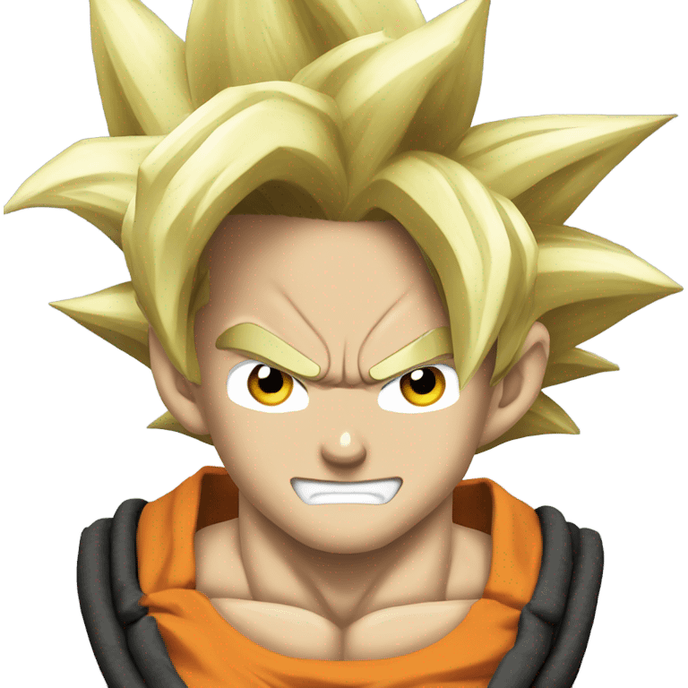 Goku in super sayin emoji