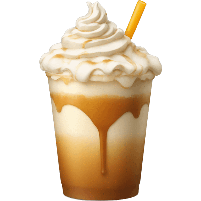 Caramel frappe emoji