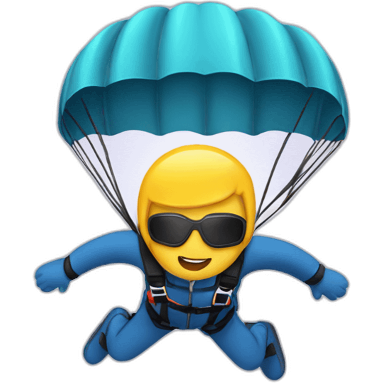 Skydive emoji