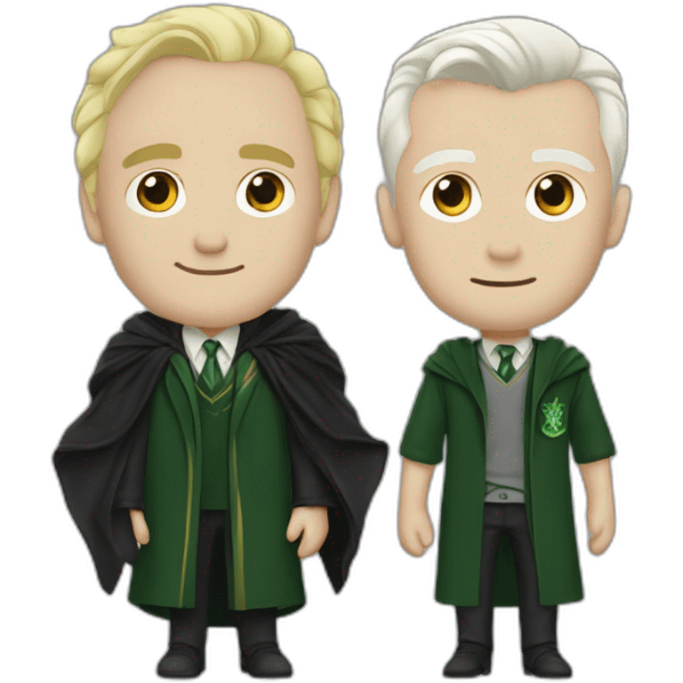 Drago malfoy and Harry potter emoji