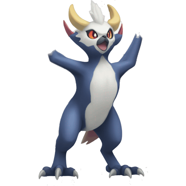  Quilava-Absol full body emoji