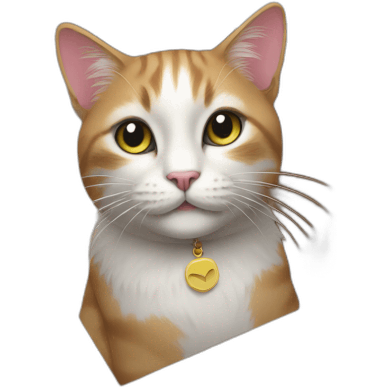 cat from gift box emoji