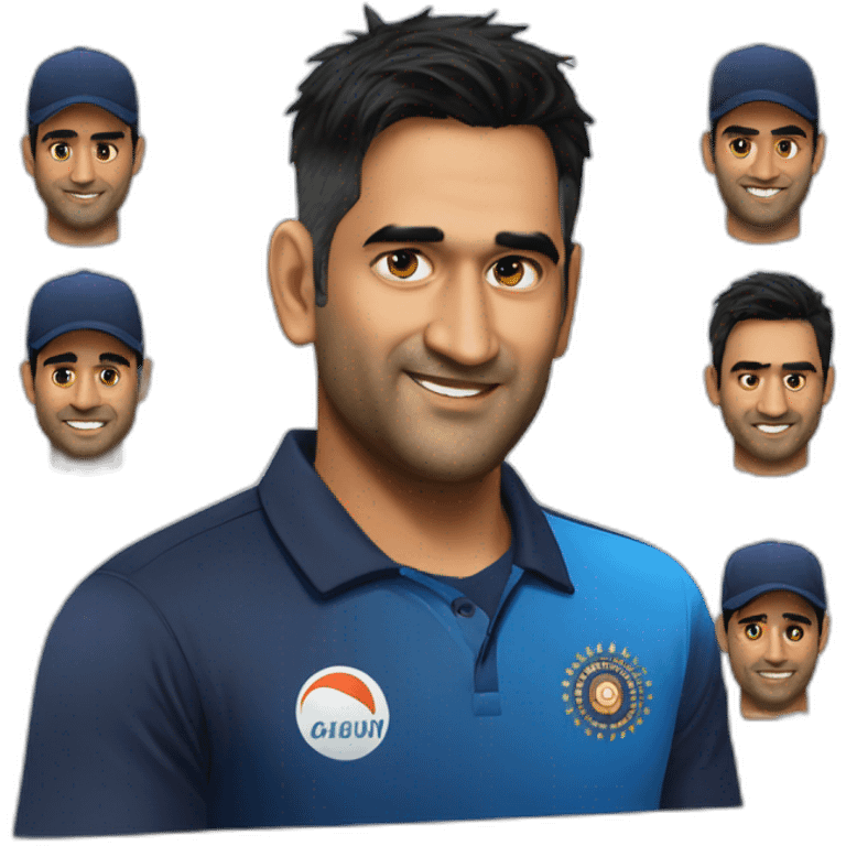 Mahendra Singh dhoni emoji