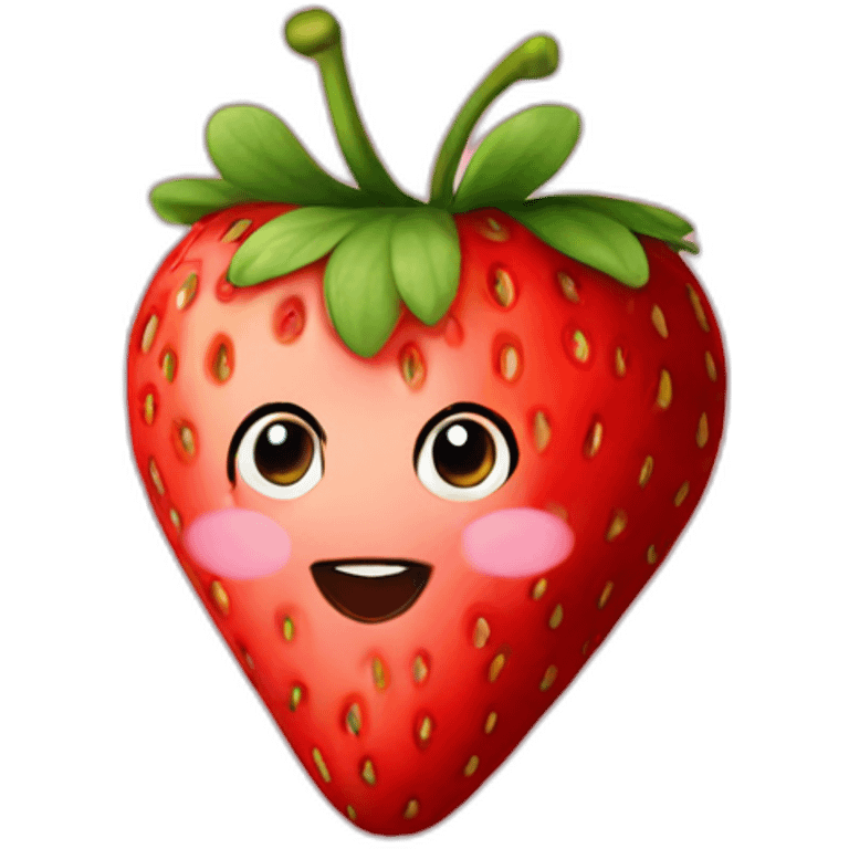 strawberry-heart emoji