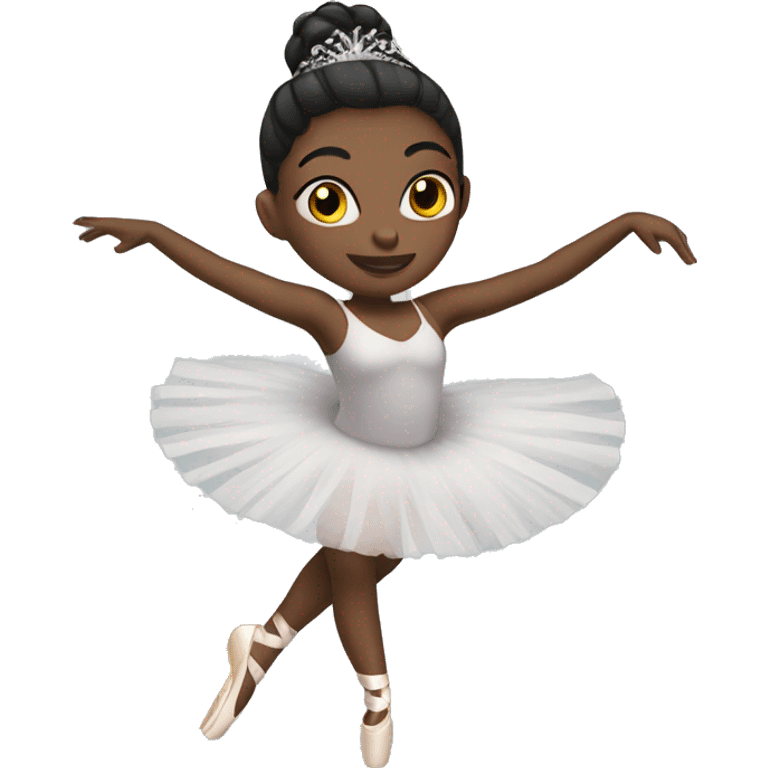 Black ballet dancer emoji