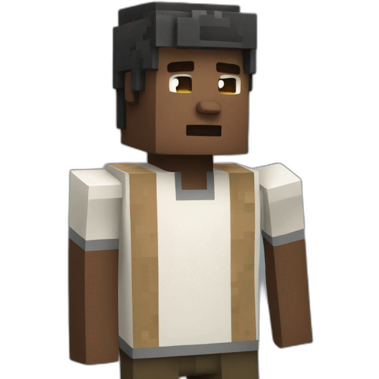 Steve from Minecraft emoji