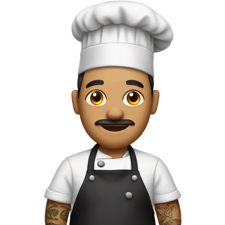 CHEF WITH TATTOO emoji