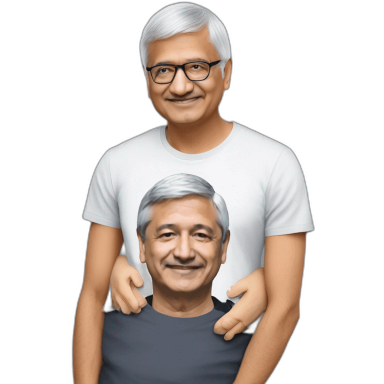 mia khalifa neckline blouse hugging to Andres Manuel Lopez Obrador fronted emoji