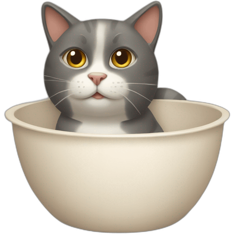 Cat in a ware emoji