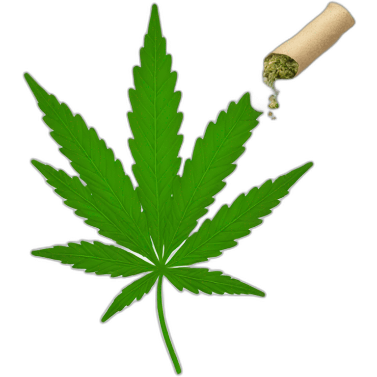 Joint cannabis emoji