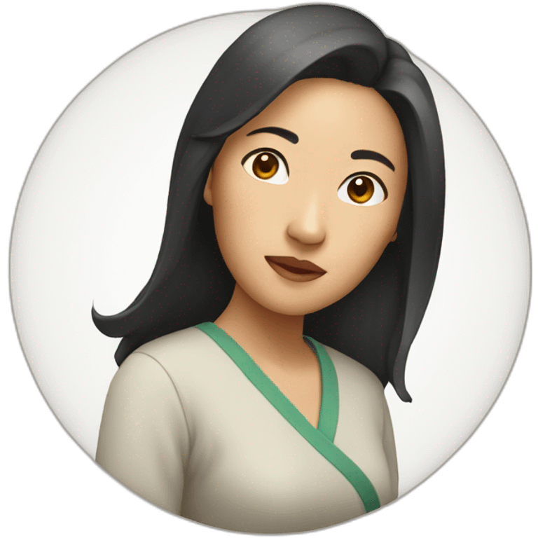 an asian woman emoji