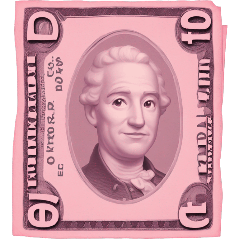 pink money emoji