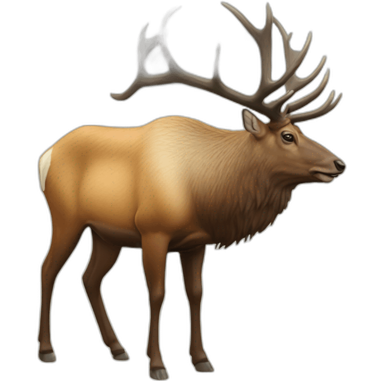 Bull Elk emoji