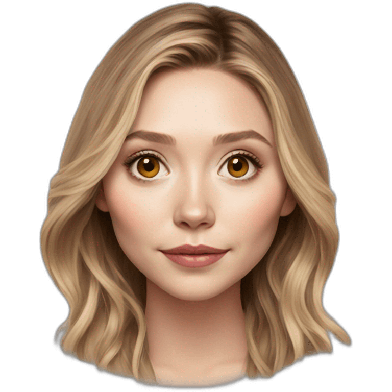 elizabeth olsen emoji