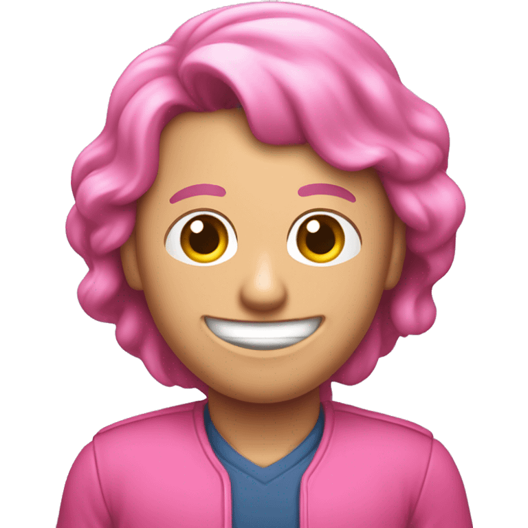 gerar emoji de um frasco de condicionador rosa emoji