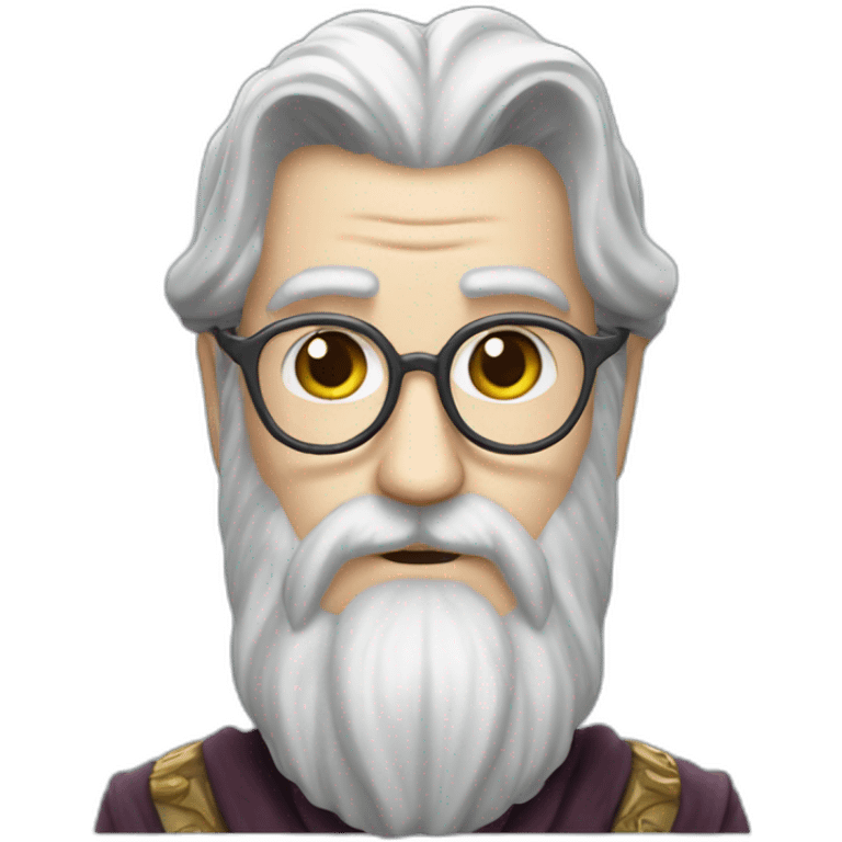 Albus Dumbledor buste emoji